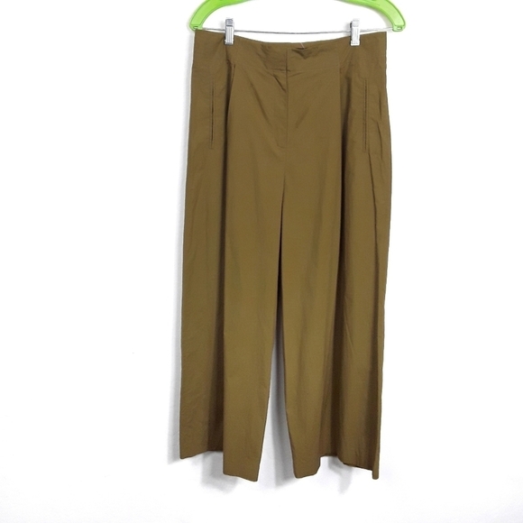 Etro Spa cropped mustard pants